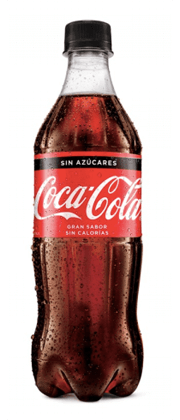 Coca Cola Zero Botella x 500 ml