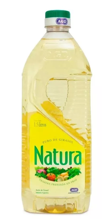 Aceite de Girasol Natura Bot x 1.5Lts