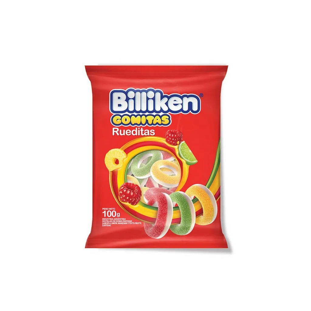 Billiken Gomitas Rueditas