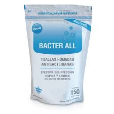 Toalla Antibacterial Bacter All doy pack 150 usos