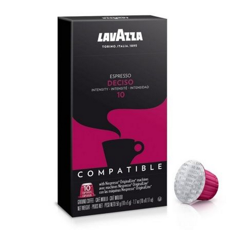 Café en Cápsulas Deciso Lavazza Caja x 10u