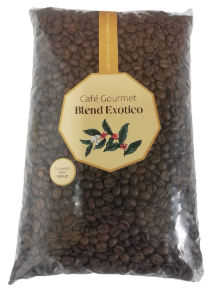 Café Gourmet Blend Exótico en grano 1kg