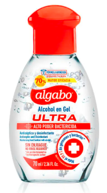 Alcohol En Gel Algabo Ultra x70ml