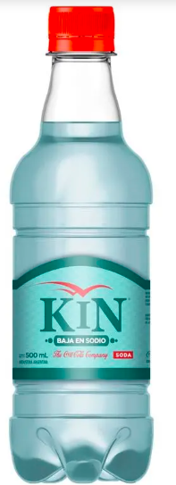 Agua Kin c/Gas x500ml