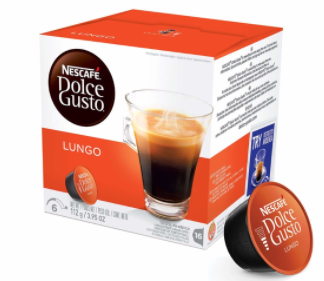 Café en Cápsulas Dolce Gusto Lungo x 16 u