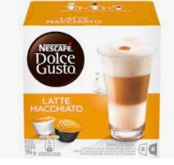 Café en Cápsulas Dolce Gusto Latte Macchiato  x 16 u 