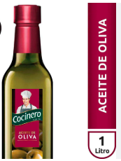 Aceite de Oliva Cocinero x1Ltr