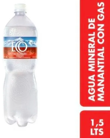 Agua Eco De Los Andes c/Gas x1,5ltrs