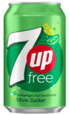 7up Free Lata x354ml