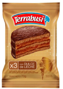 Alfajor Terrabusi DDL Triple x70grs