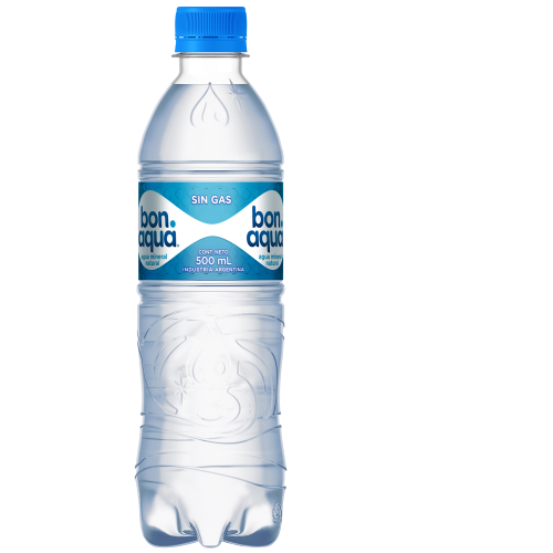 Agua Mineral BON AQUA Sin Gas 500ml