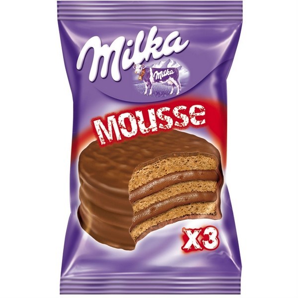 Alfajor Milka Mousse Triple x55grs