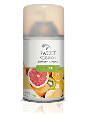 Aromatizante Ambiente Sweet Sensations: Citrico 185g