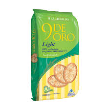 Bizcochitos 9 de Oro Light x170gr