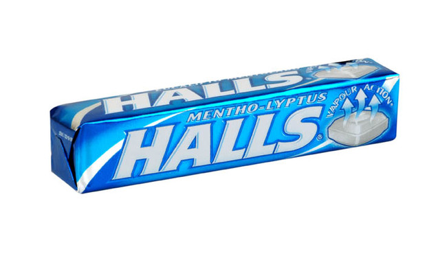 Caramelos Halls Mentol