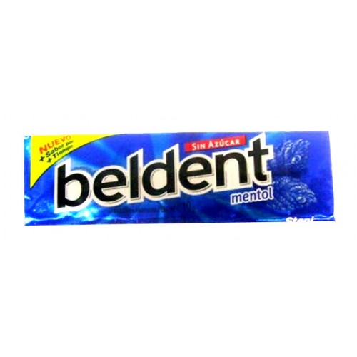 Chicles Beldent Mentol 