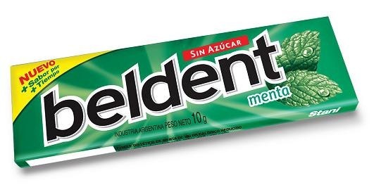 Chicle Beldent Menta