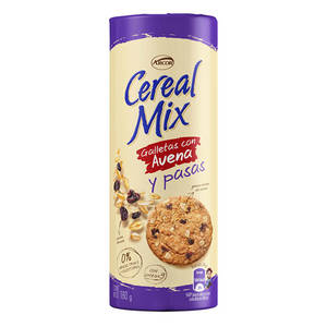 Galletas Cereal Mix Avena/Pasas