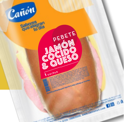 Pebete Jamon Cocido y Queso