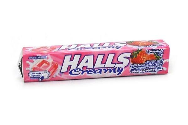 Caramelos Halls Creamy Frutilla