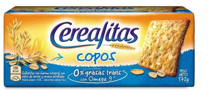 Galletas Cerealitas Copos x172grs