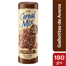 Galletas Cereal Mix Avena/Chocolate x180grs