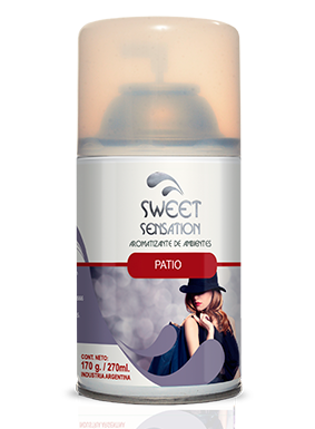 Aromatizante Ambiente Sweet Sensations: Patio 185 gr.-