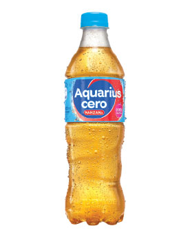Aquarius Manzana Cero x600ml