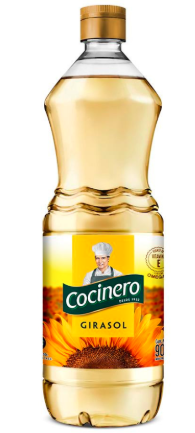 Aceite de Girasol Cocinero x900ml