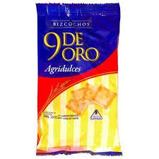 Bizcochitos 9 de Oro Agridulce x200gr