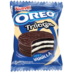 [77916495] Alfajor Oreo Trilogia Vainilla x55grs