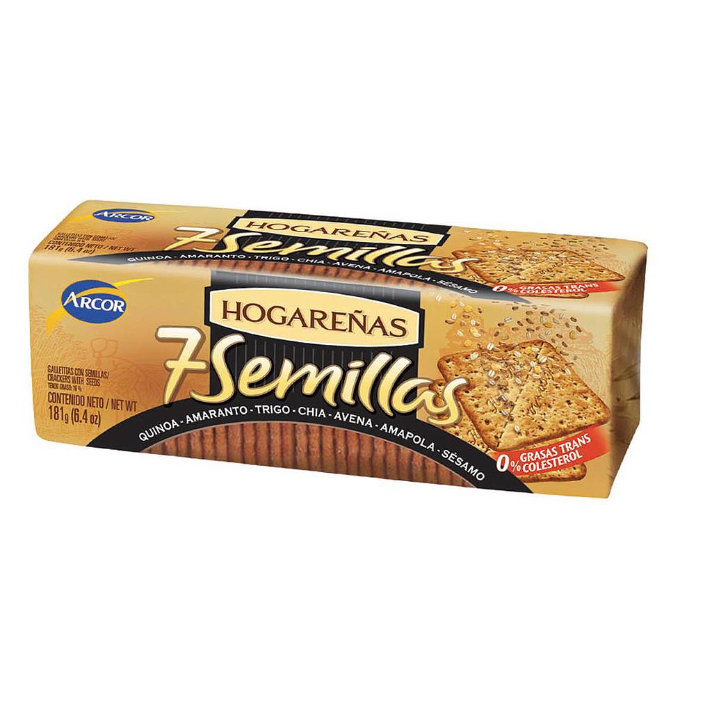 Galletas Hogareñas 7 Semillas x189grs