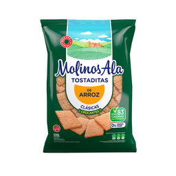 Tostadas Molinos de Ala de Arroz x120grs