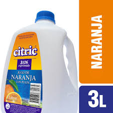Jugo Citric Naranja x3Ltrs