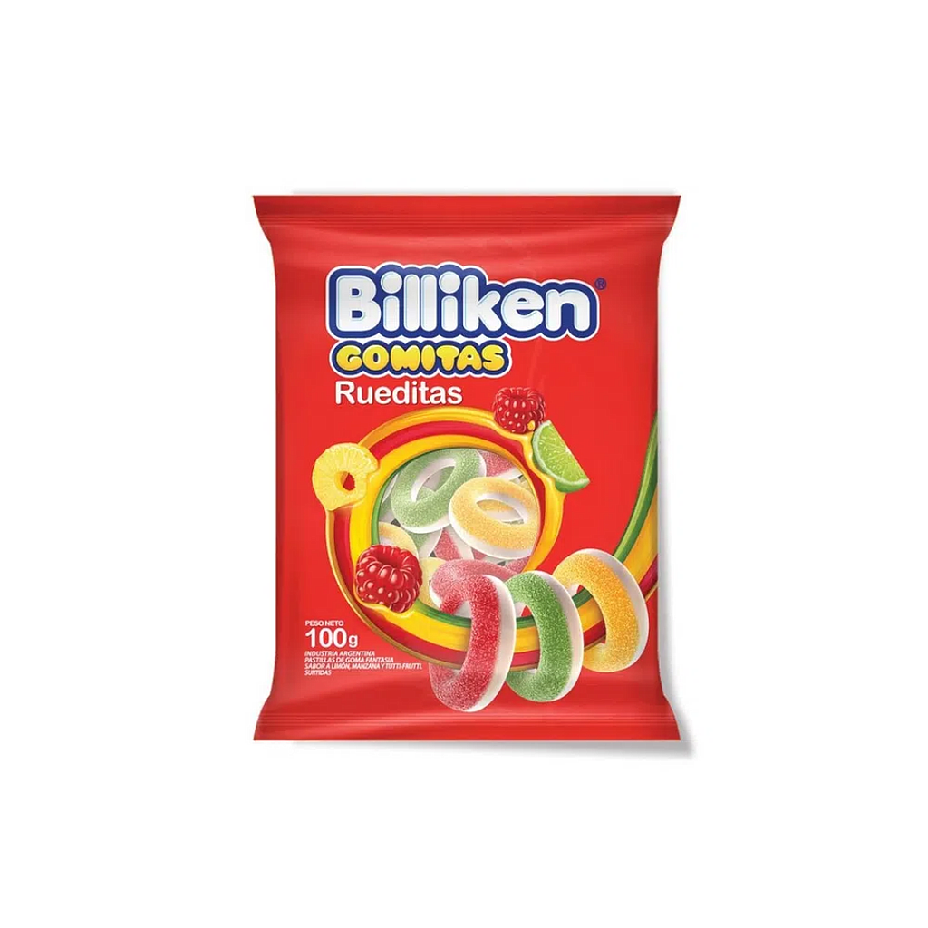 Gomitas Billiken Rueditas