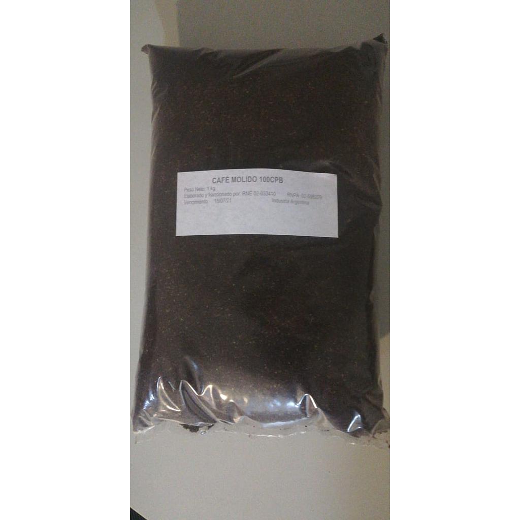 [Cafe Colombia Excelso 100% Medium Roast 1kg mol] Café de Colombia Pure Single Bean 1kg Molido