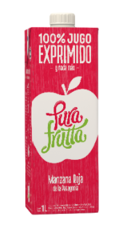 Jugo Pura Frutta Manzana Roja x1Ltr
