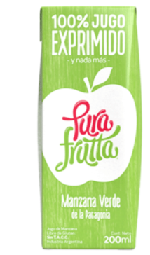 Jugo Pura Frutta Manzana Verde x1Ltr