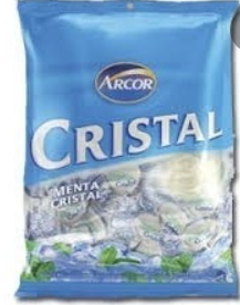 Caramelos  Arcor Cristal Mentabol 150 Gr