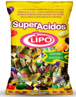 Caramelos Lipo acido150 gr