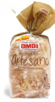 Pan Artesano Bimbo 400gr 