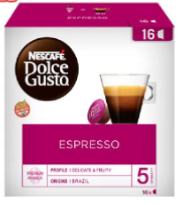 Cafe Dolce Gusto Espresso x16und